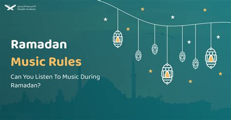 can you listen to music during Ramadan when it's permissible to eat and drink?