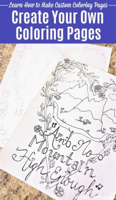 how to create coloring books: a guide for beginners