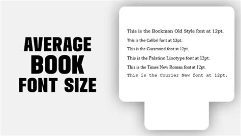 What Font and Size Are Books Written In: A Typographic Journey