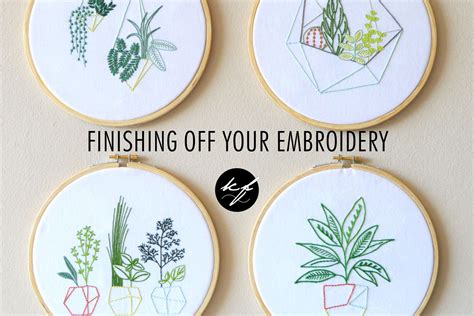 What to Do With Embroidery When Done: A Diverse Collection of Views on the Next Steps